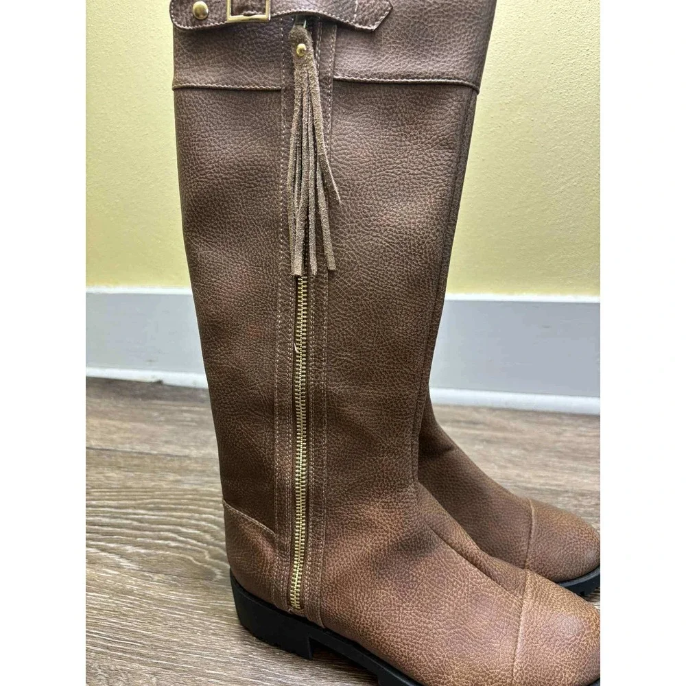 Very Volatile Women's Motorcycle Boots Knee-‎ High Size 6